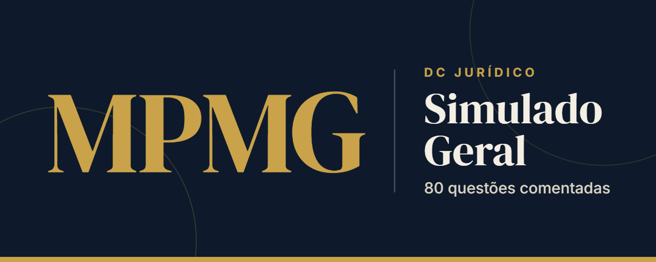 MPMG - Simulado Geral